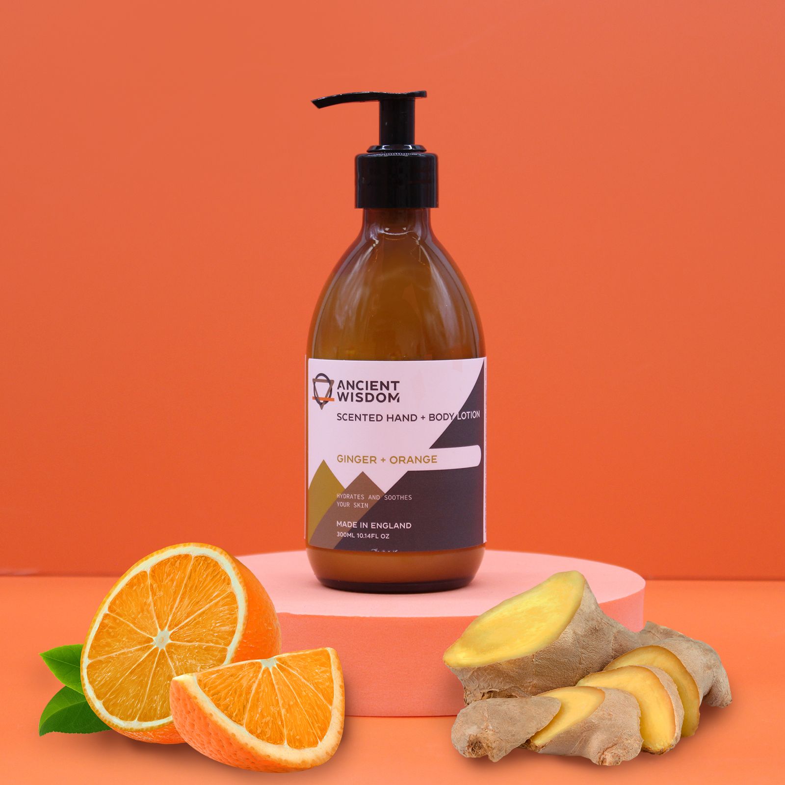 Ginger & Orange Lotion 300ml - Image 3