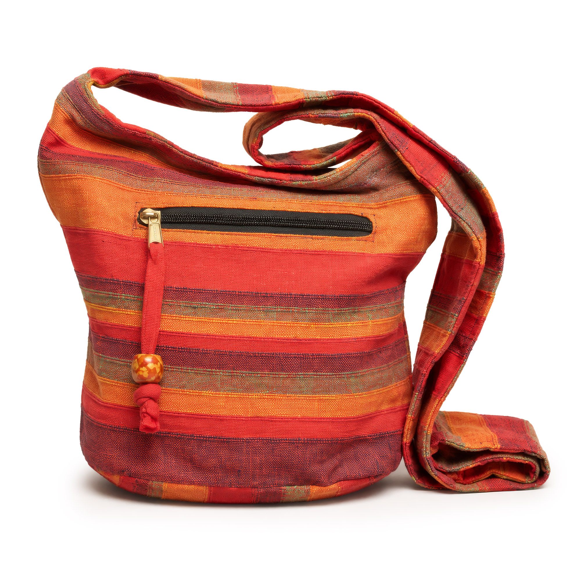 Nepal Sling Bag - Sunrise Orange - Image 7