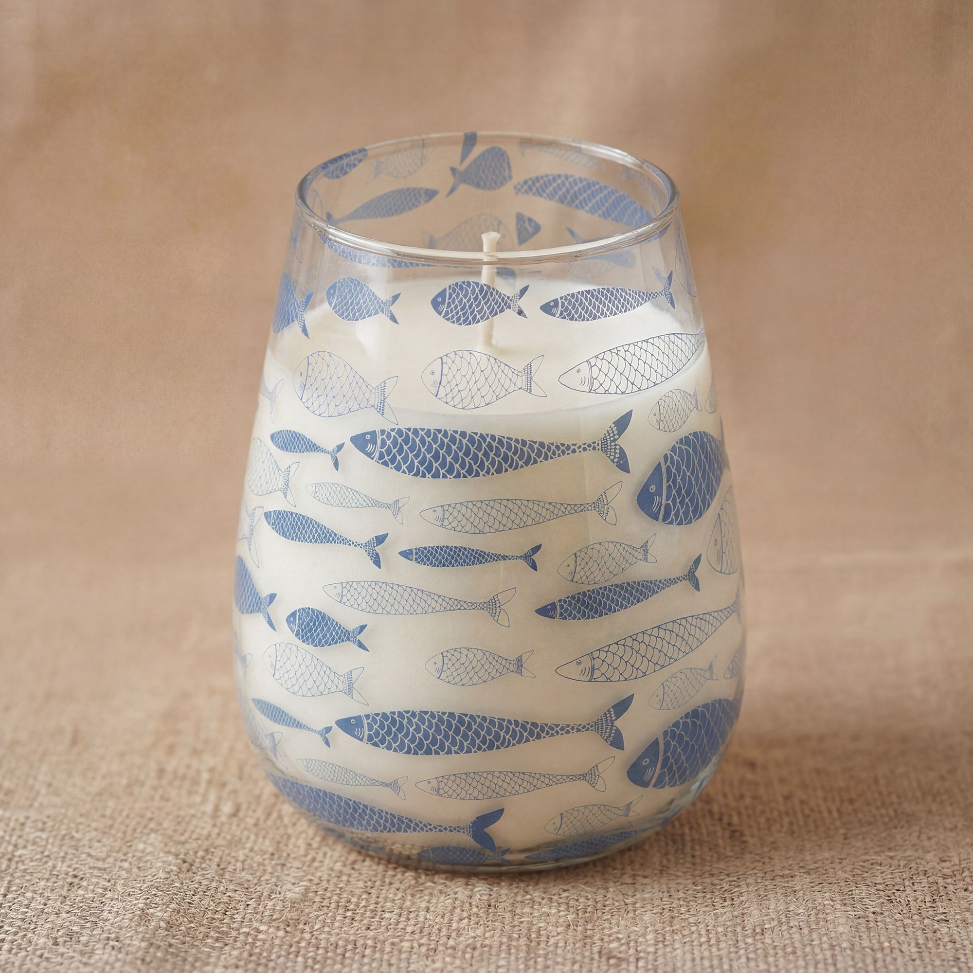Tall Glass Jar Candles - Seabreeze - Image 4