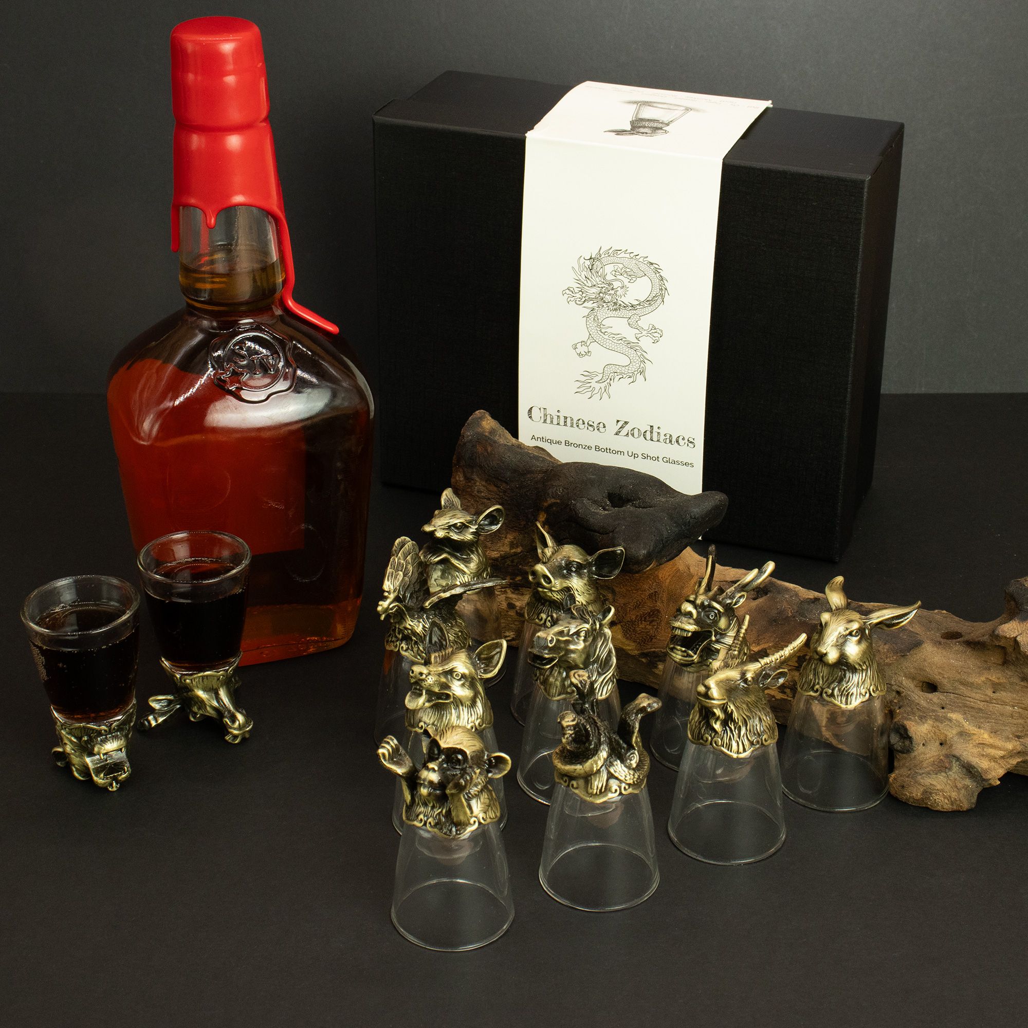 Gift Set of 12 Glasses (25ml) - Forest & Mystical Creatures - Image 11