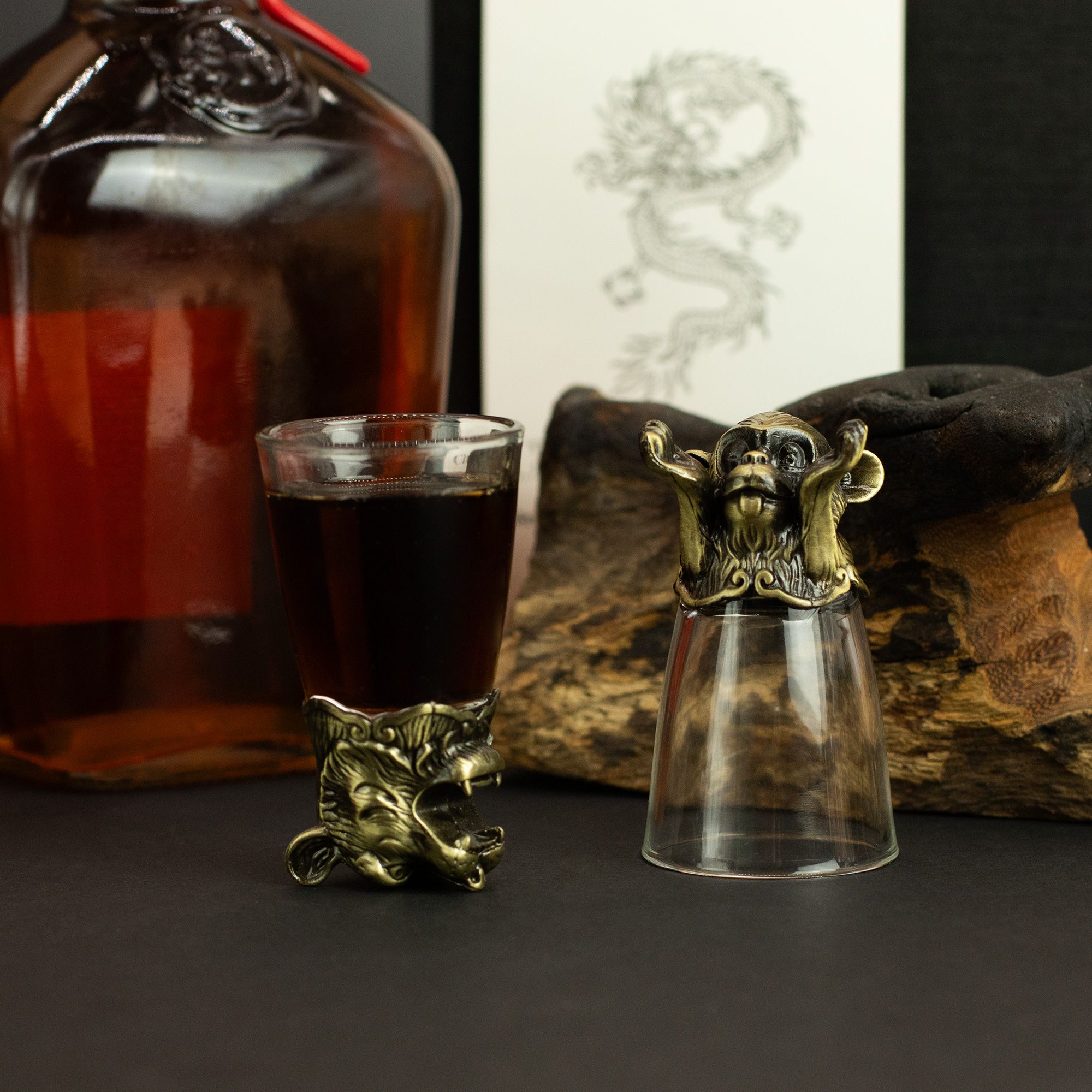 Gift Set of 12 Glasses (25ml) - Forest & Mystical Creatures - Image 13