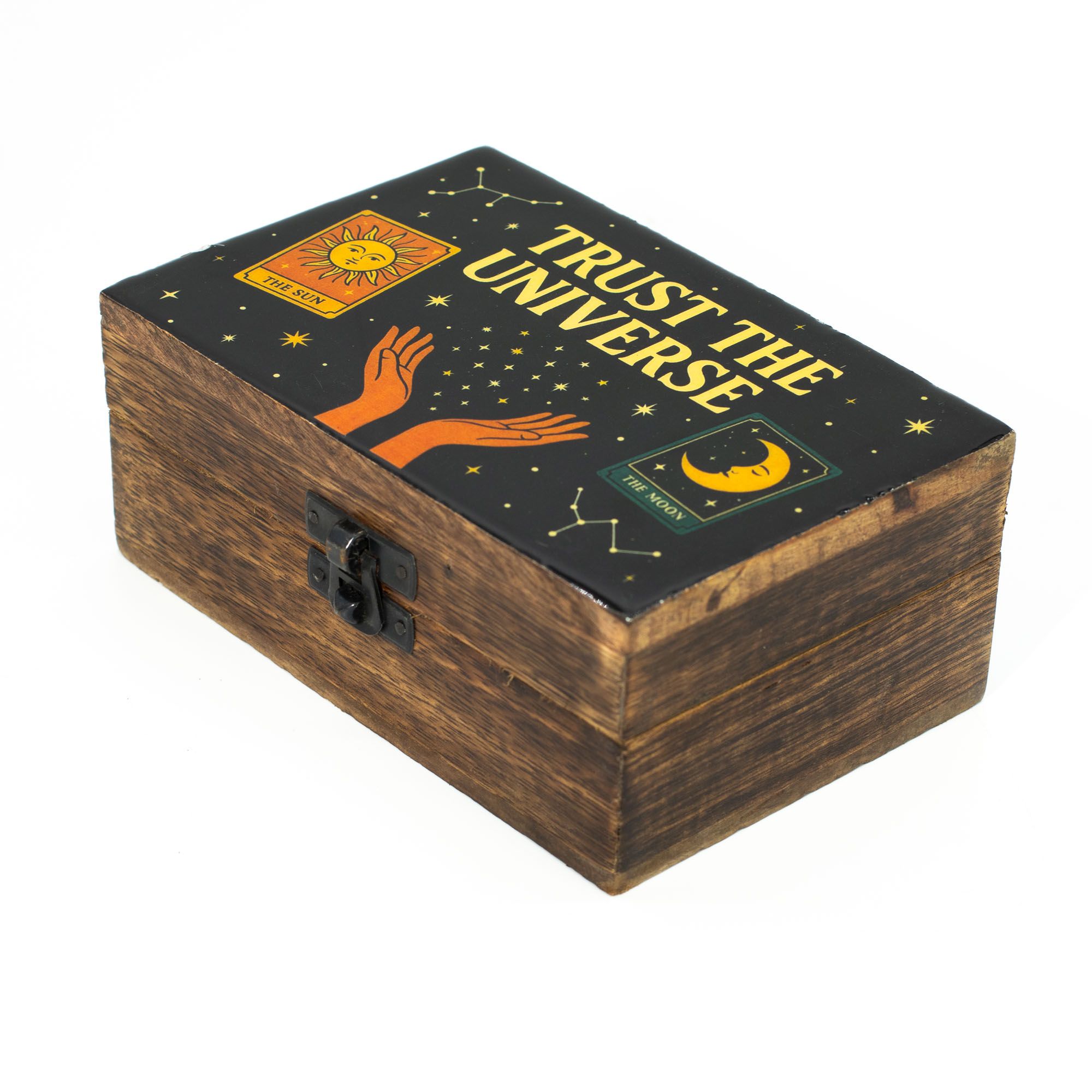 Medium Enamelled Box - Trust the Universe - Image 2