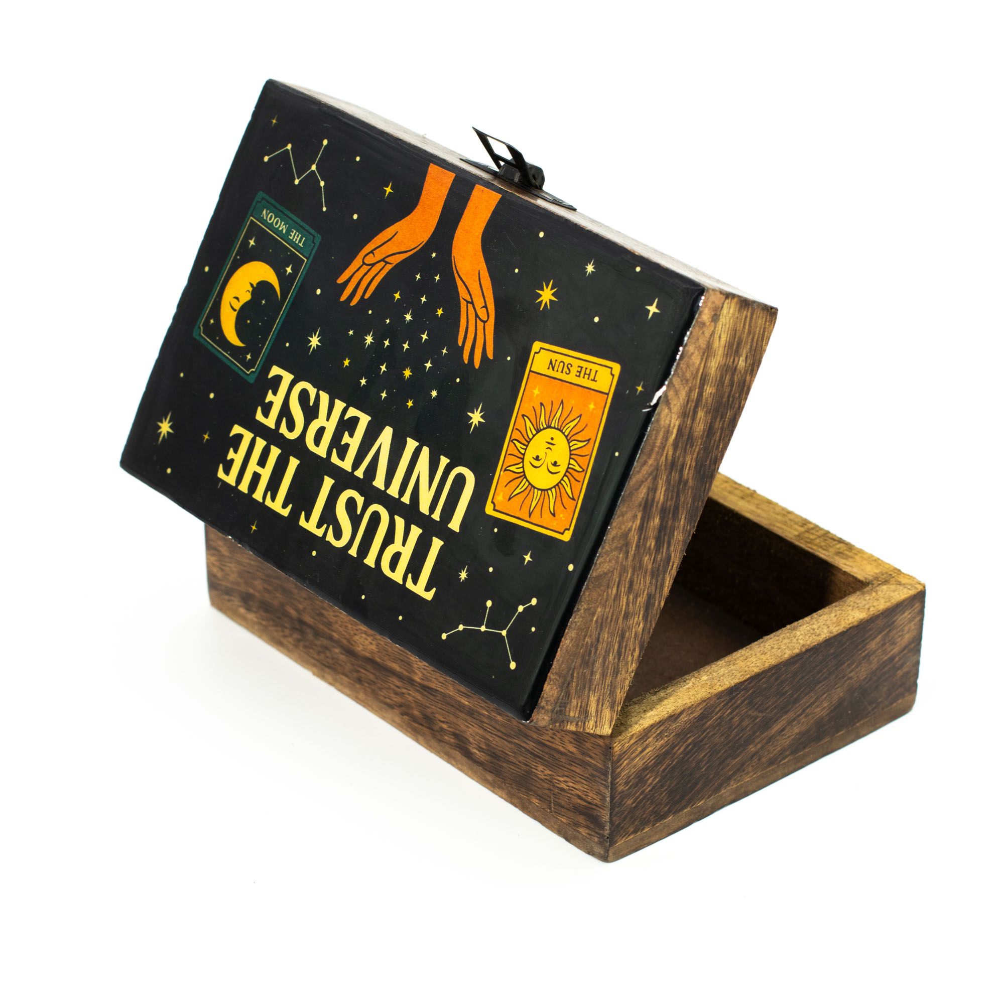 Medium Enamelled Box - Trust the Universe - Image 3