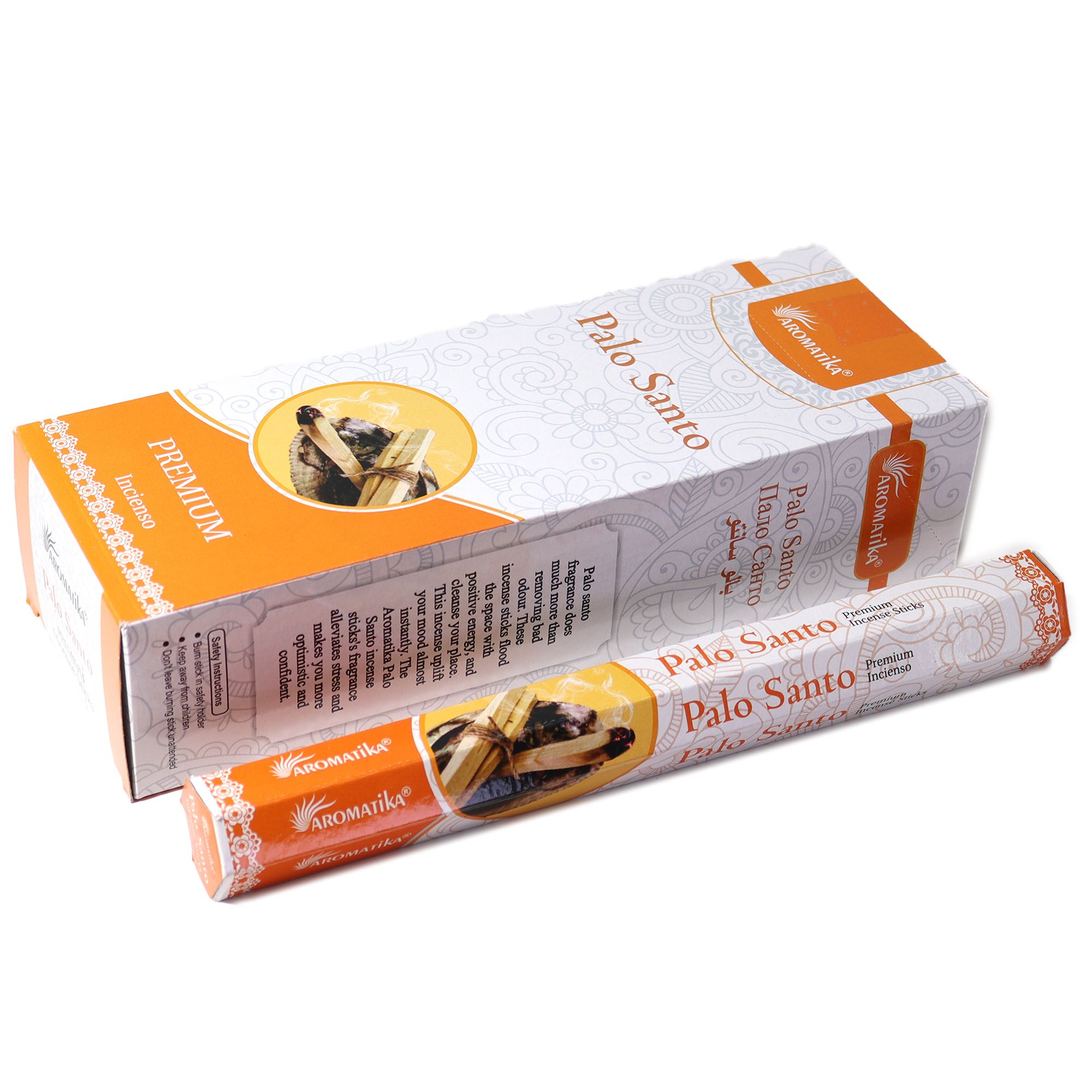Aromatika Charcoal Free Hex Incense - Palo Santo - Image 2