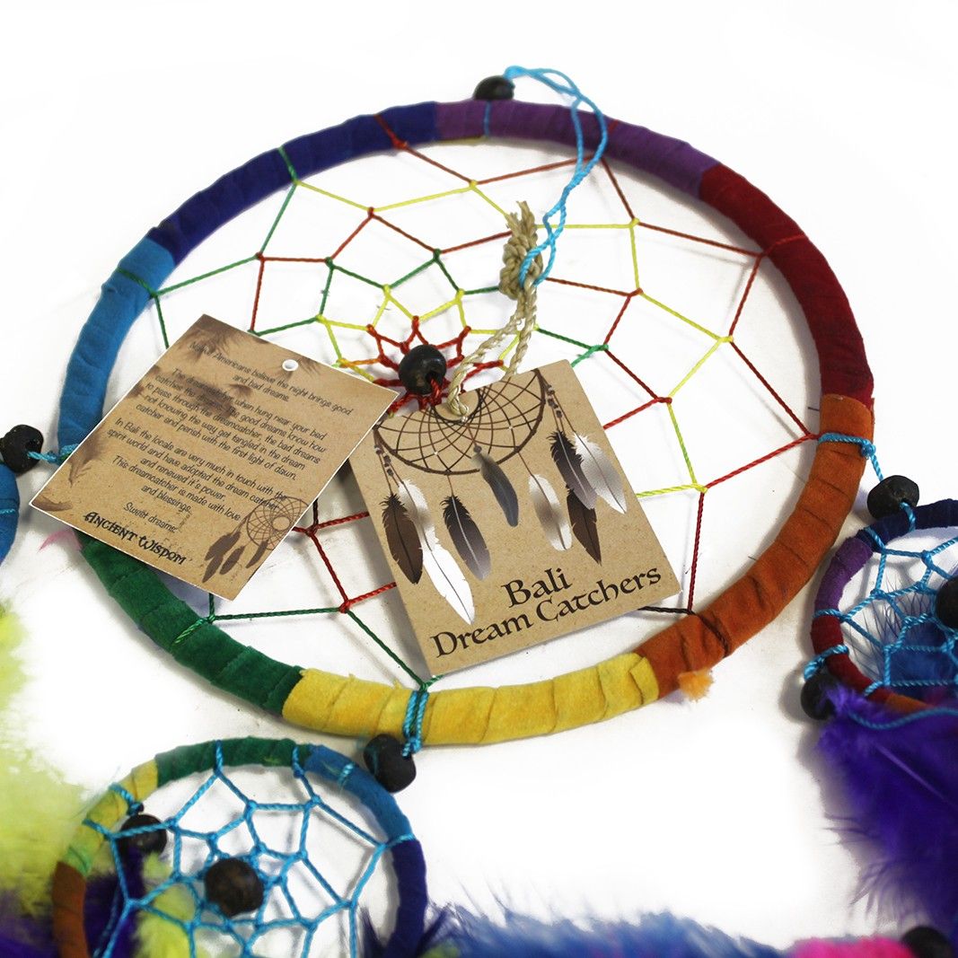 Bali Dreamcatchers - XLarge Round - Cream/Coffee/Choc - Image 8