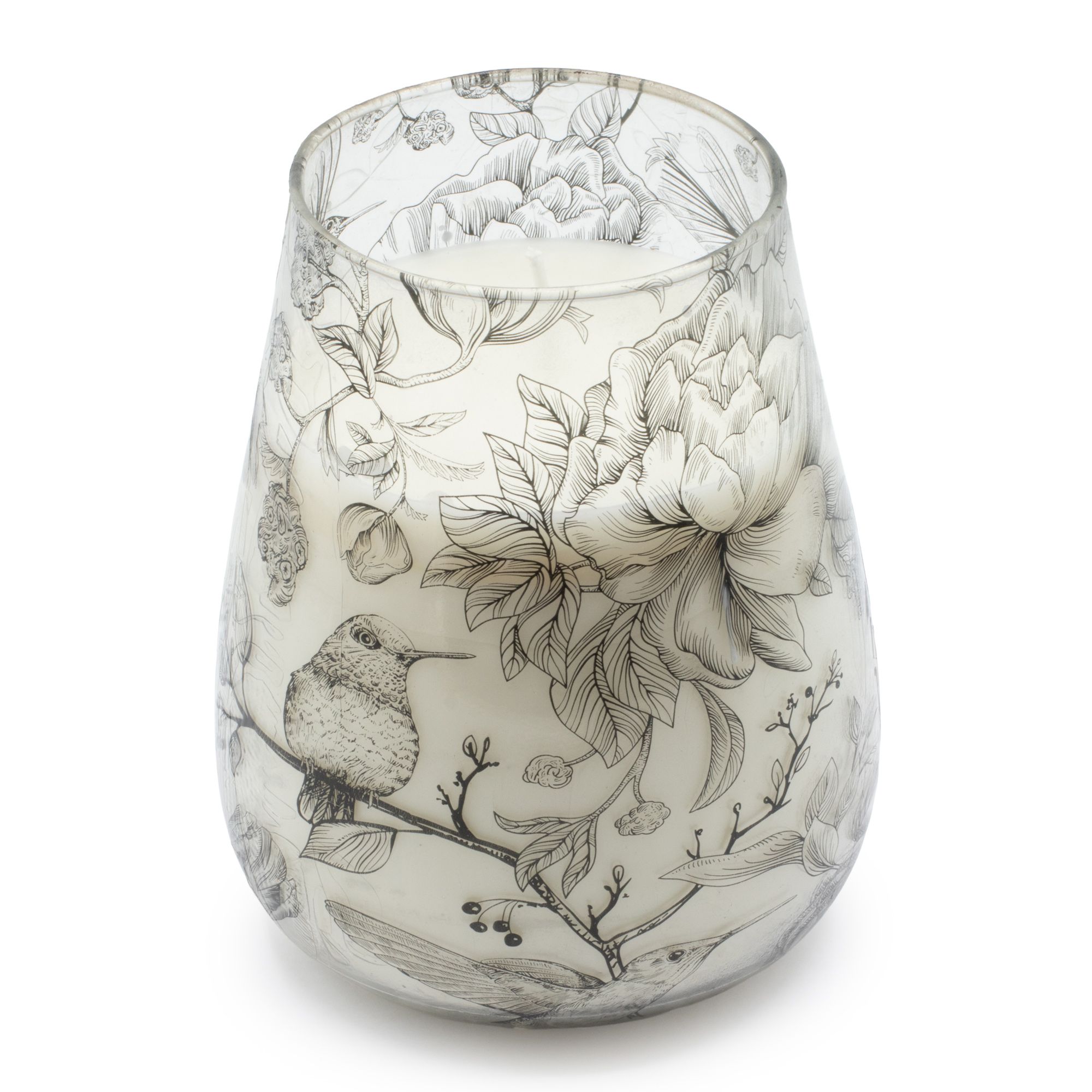 Tall Glass Jar Candles - Drawn by Flame