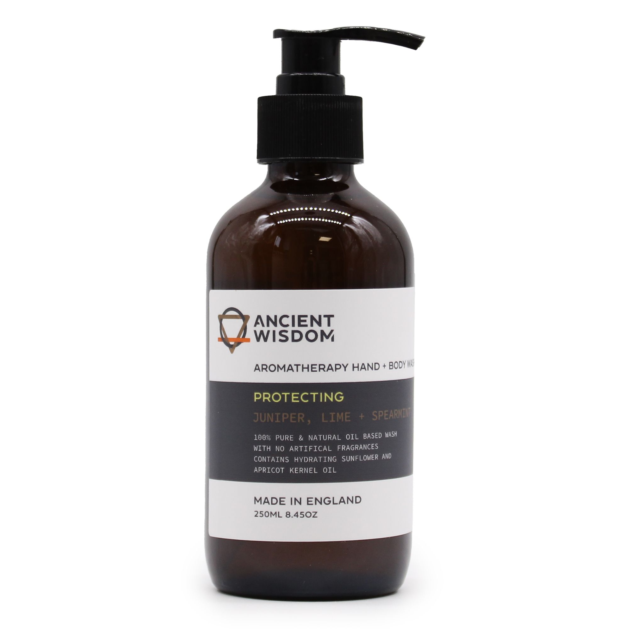 Juniper, Lime & Spearmint Hand & Body Wash 250ml - Image 4