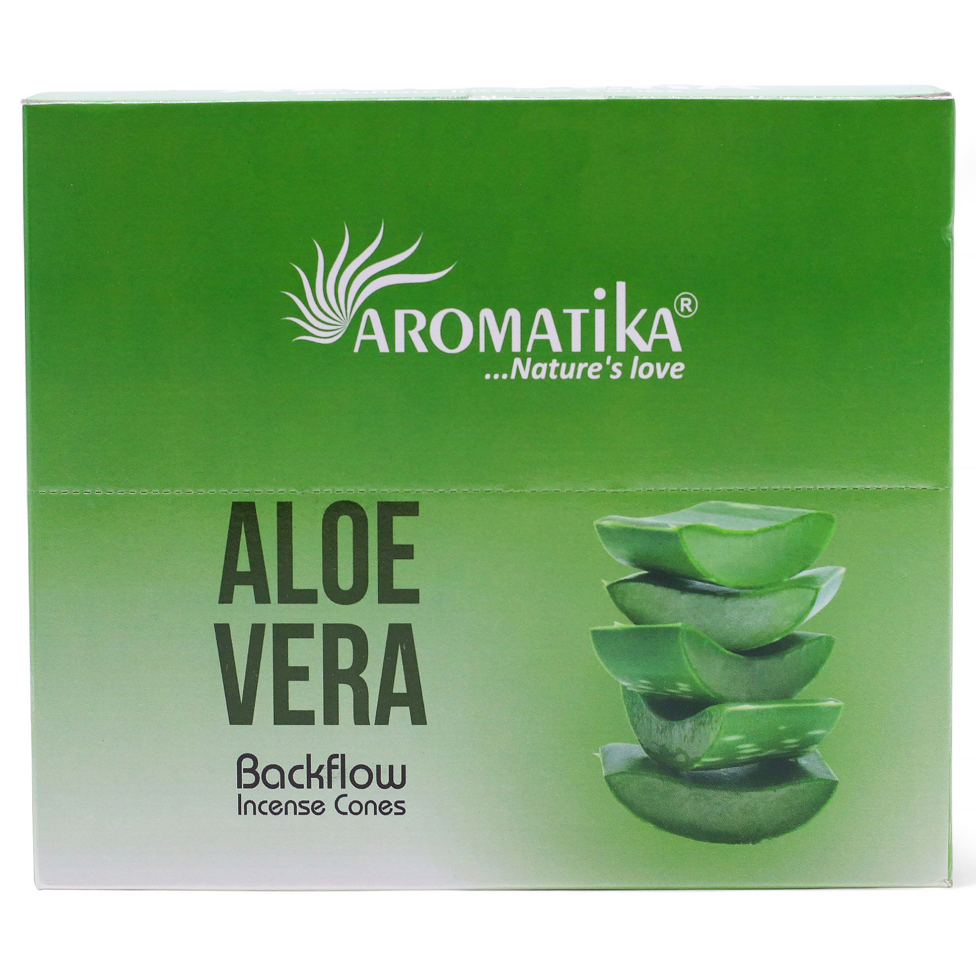 Pack of 10 Masala Backflow Incense - Aloe Vera - Image 4