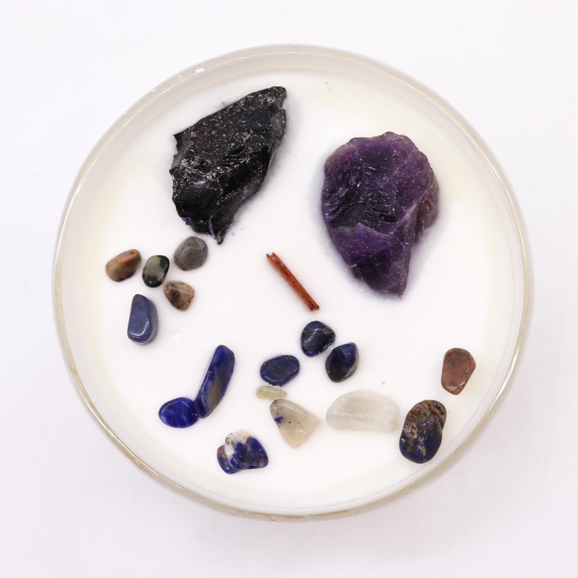Chakra Crystal Candles - Solar Plexus Chakra - Image 5