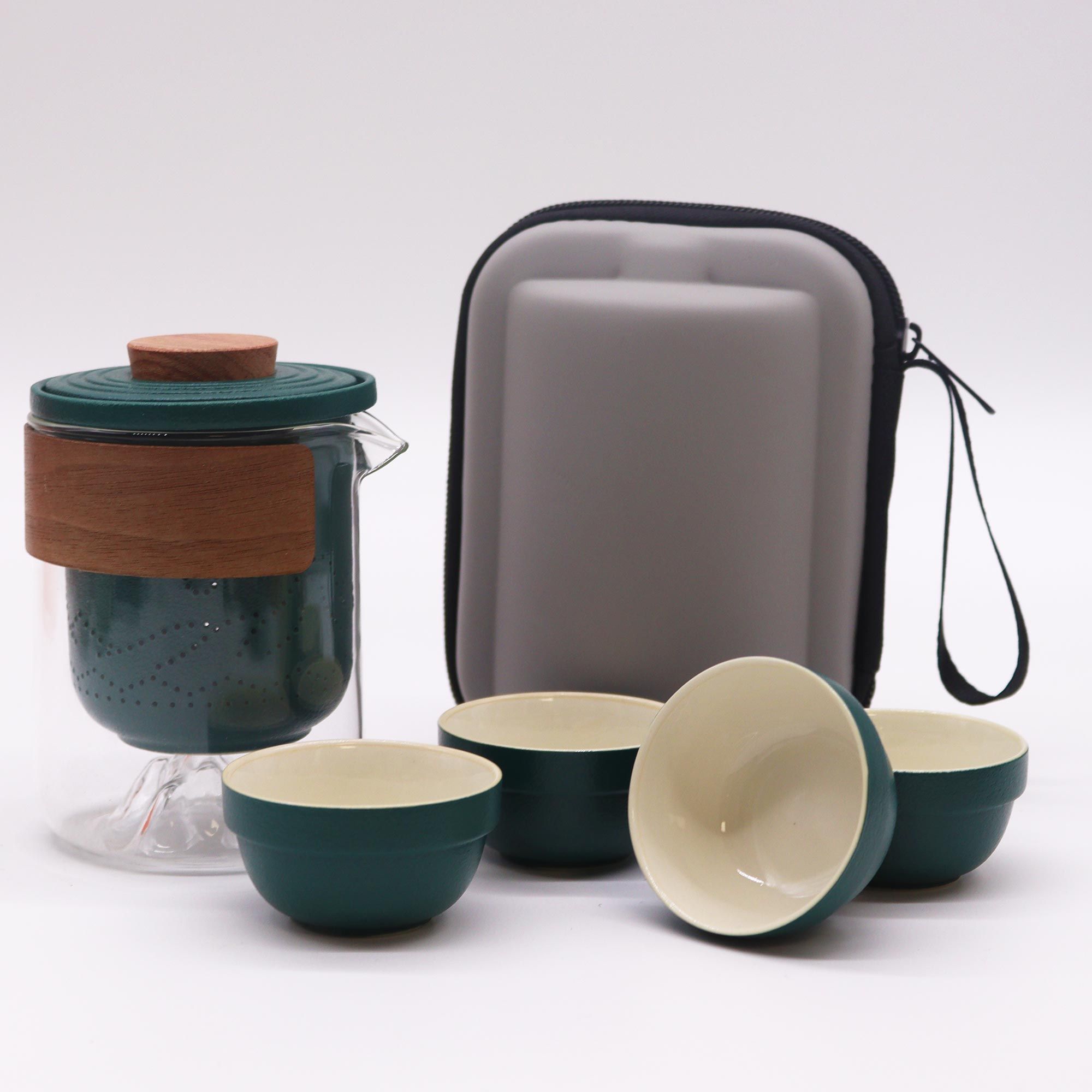 Travel Mountain Teapot Set - Four Friends - Travel Pack - Image 5