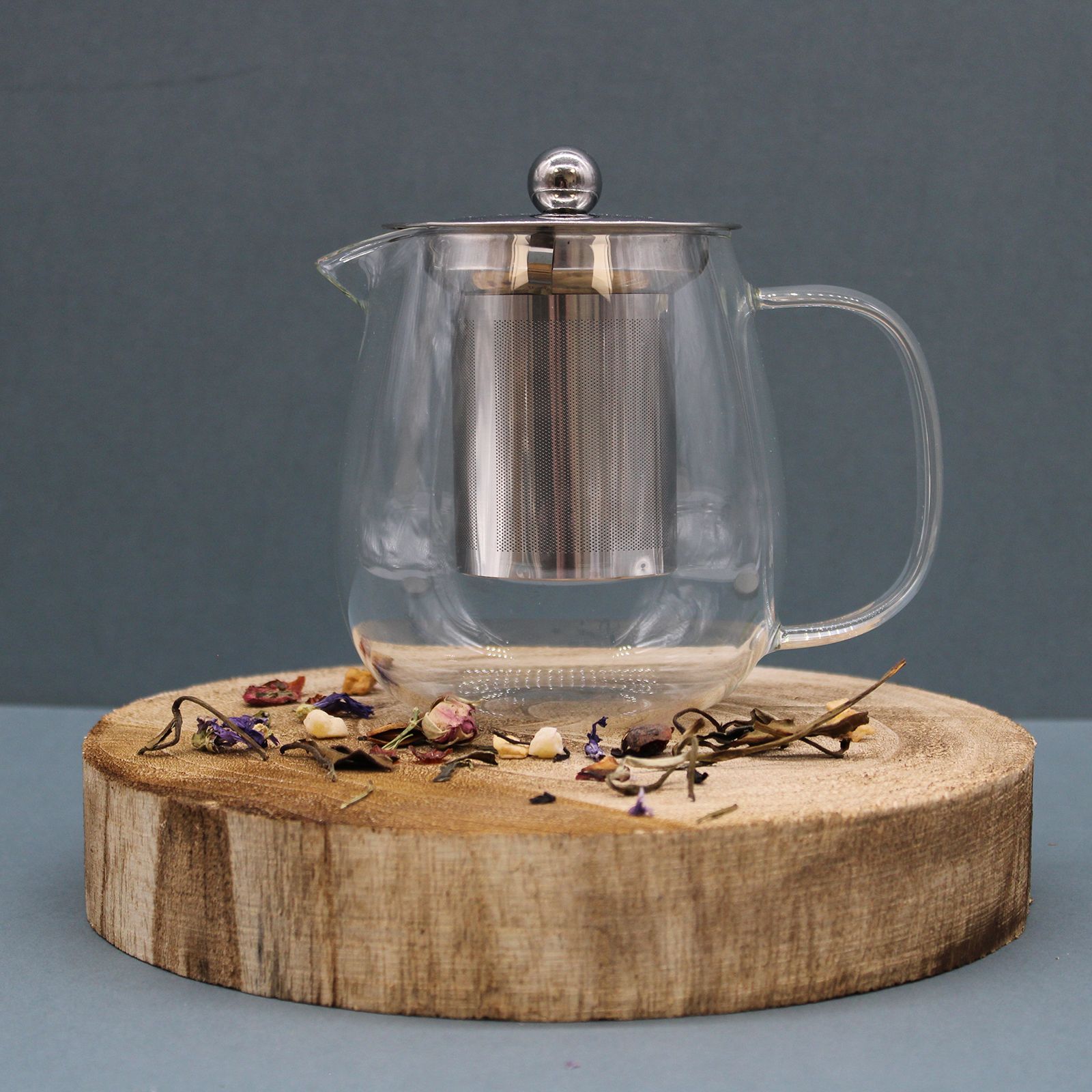 Glass Infuser Teapot - Contemporary - 550ml - Image 2