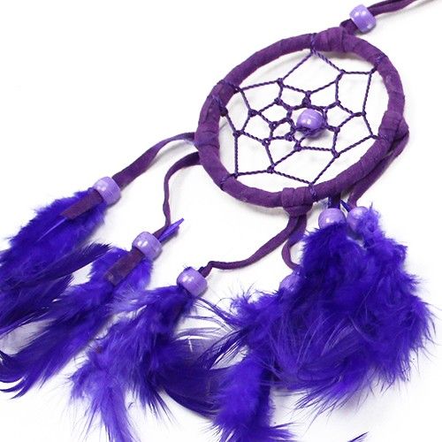Bali Dreamcatchers - Small Round - Turq/Pink/Purp - Image 3
