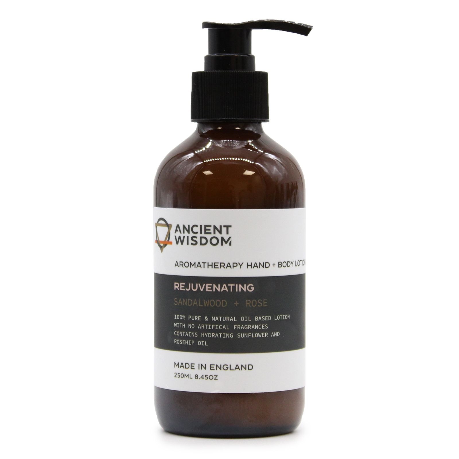 Sandalwood & Rose Hand & Body Lotion 250ml - Image 2