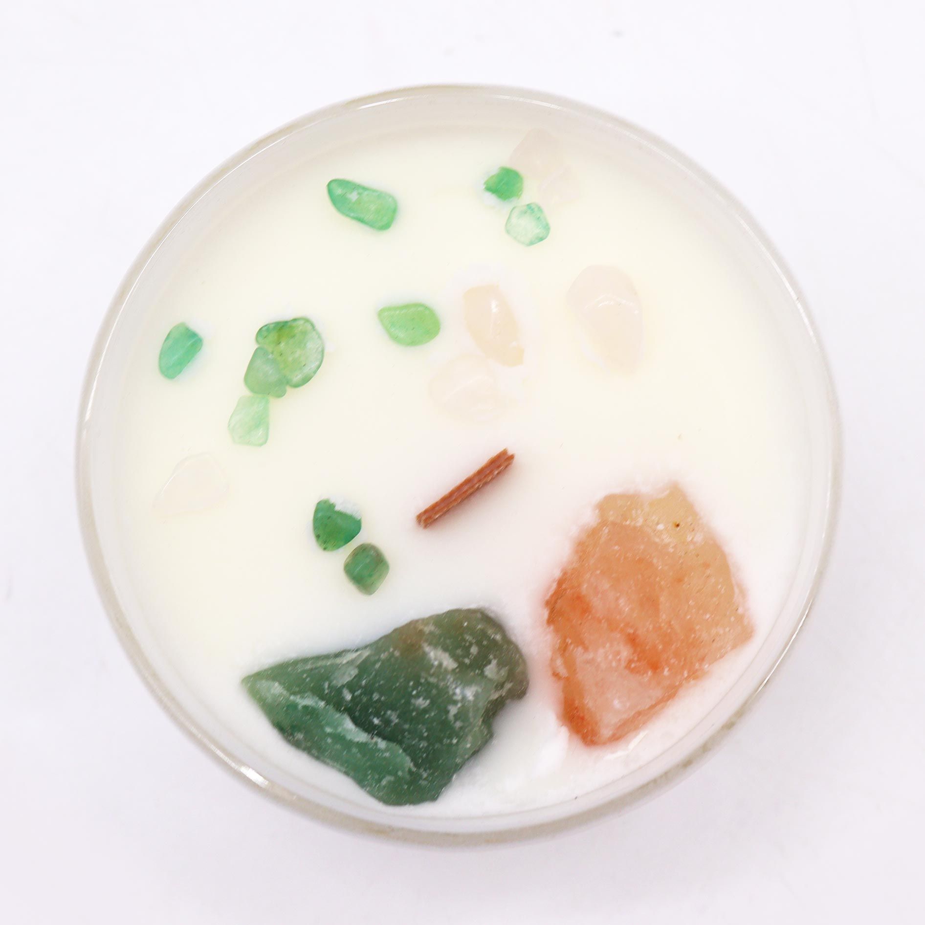 Chakra Crystal Candles - Heart Chakra - Image 5