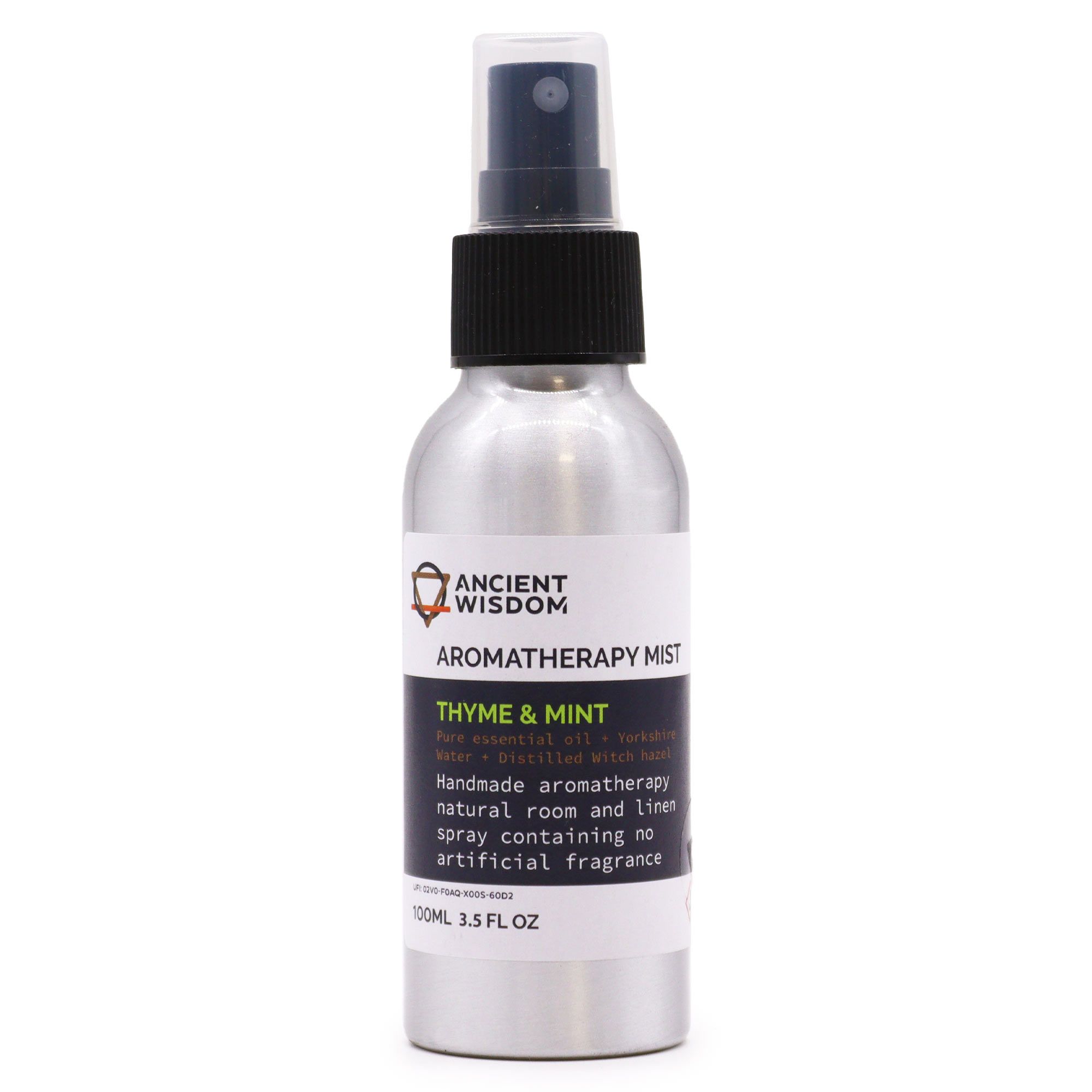100ml Essential Oil Mist - Thyme & Mint - Image 2
