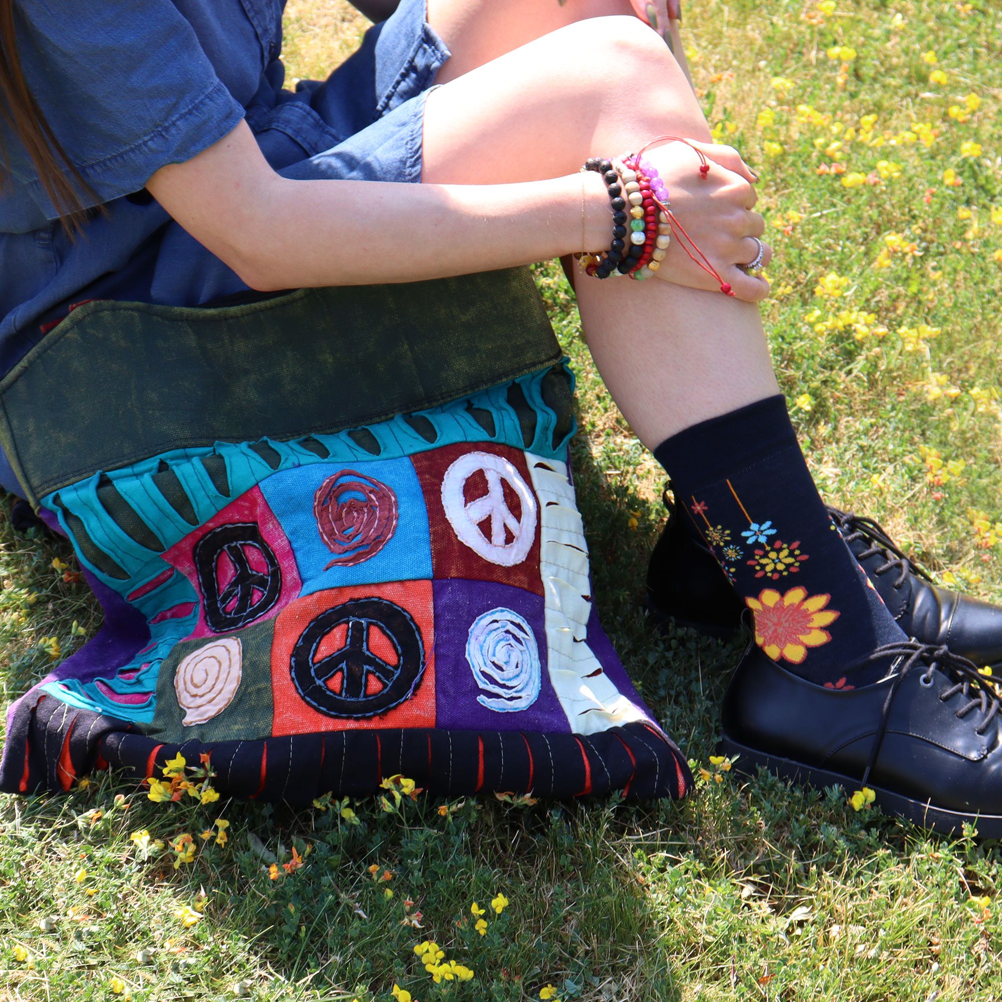 Classic Peace Skirt Bags (asst des) - Image 3