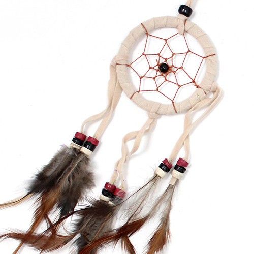 Bali Dreamcatchers - Small Round - Cream/Coffee/Choc - Image 4