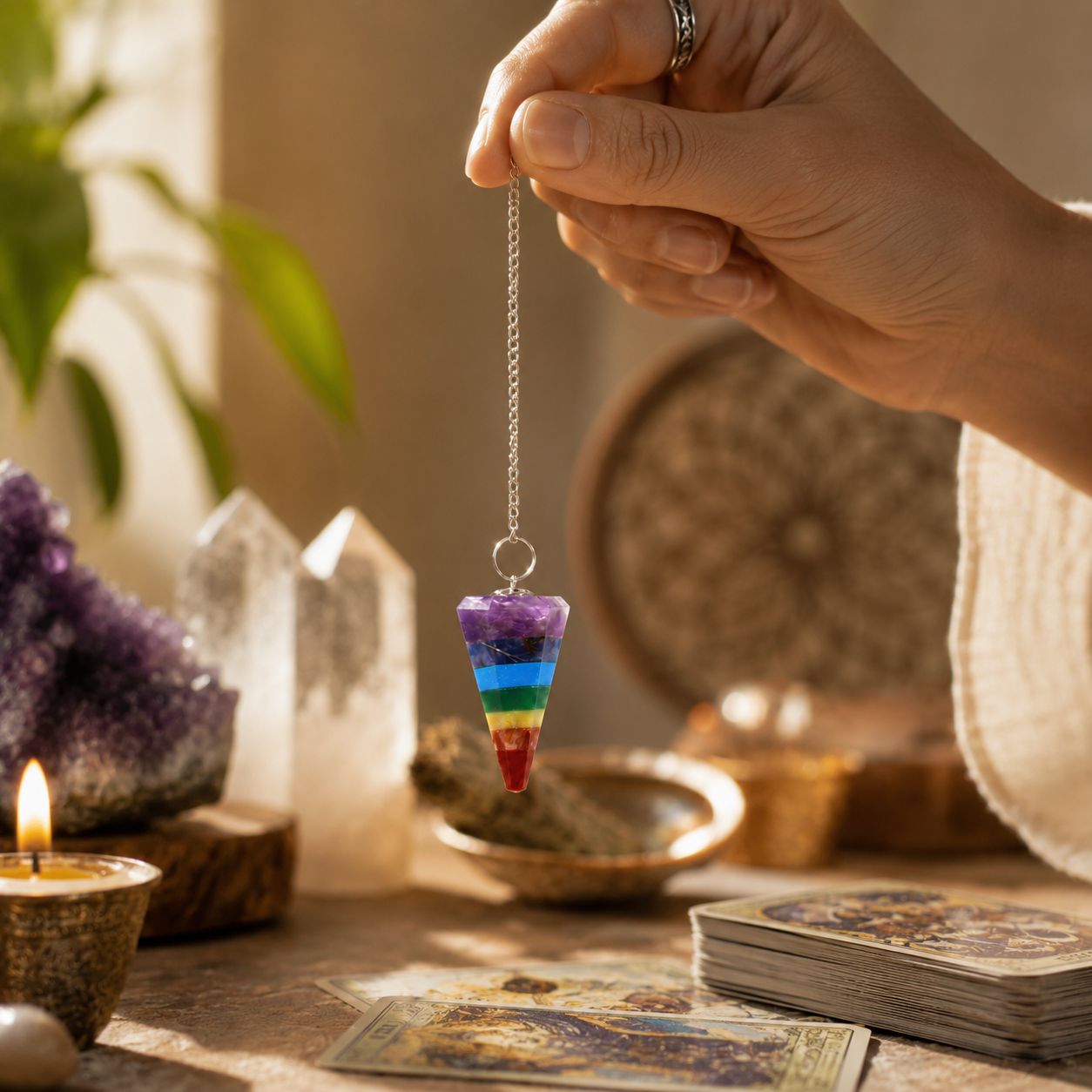 Pendulum - 7 Slice Chakra Style - Image 2