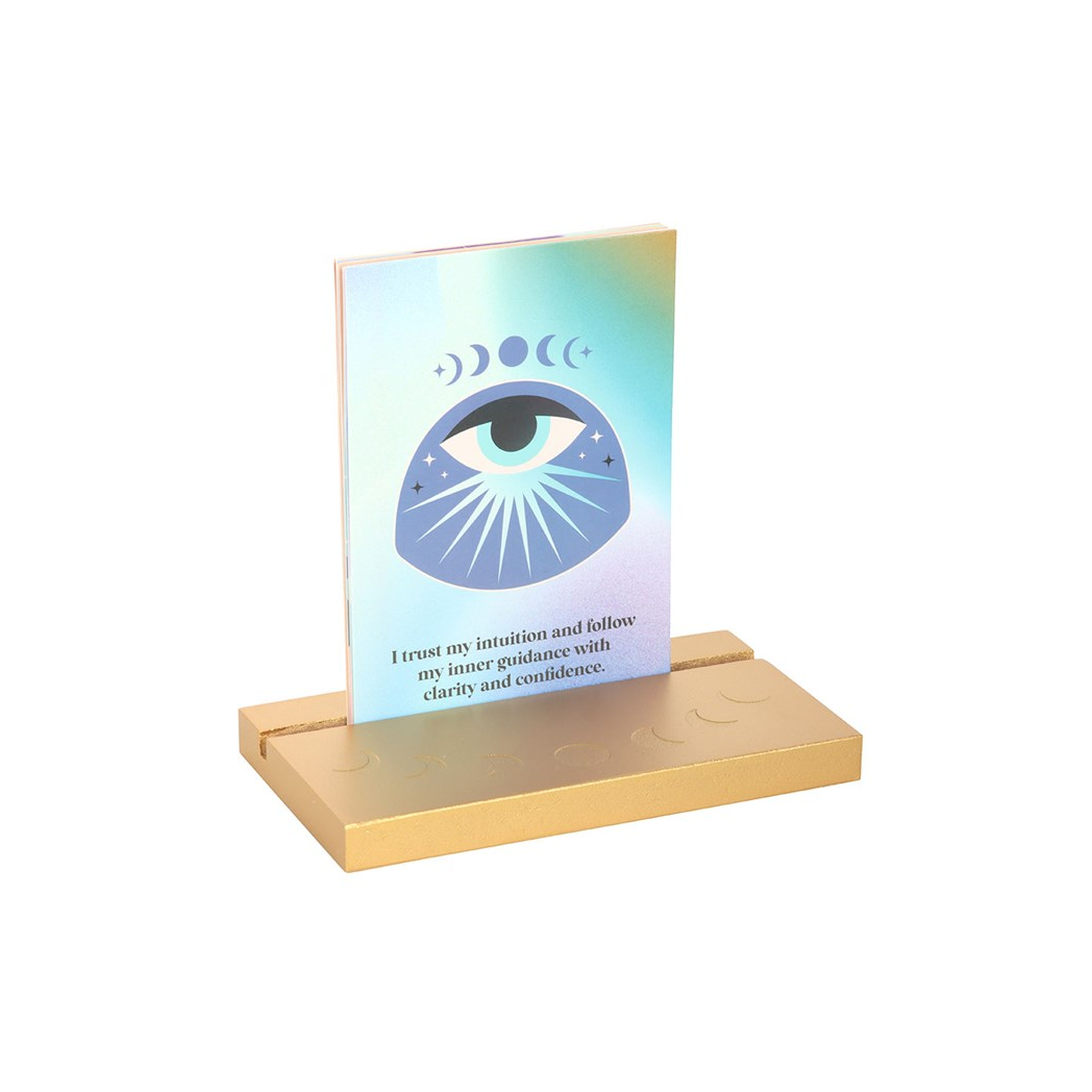 Aura Affirmation Cards with Wooden Stand - Image 2