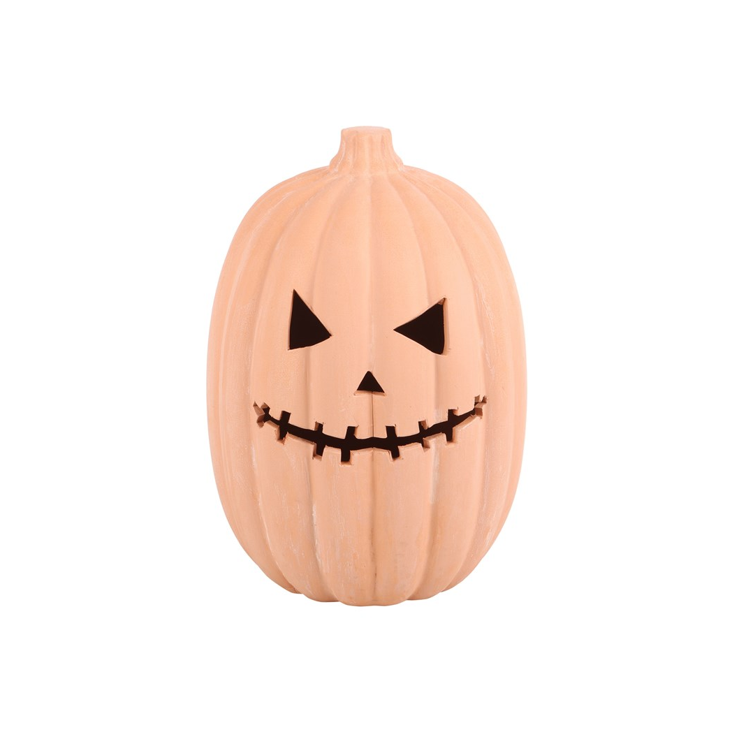 30cm Terracotta Pumpkin Ornament - Image 2