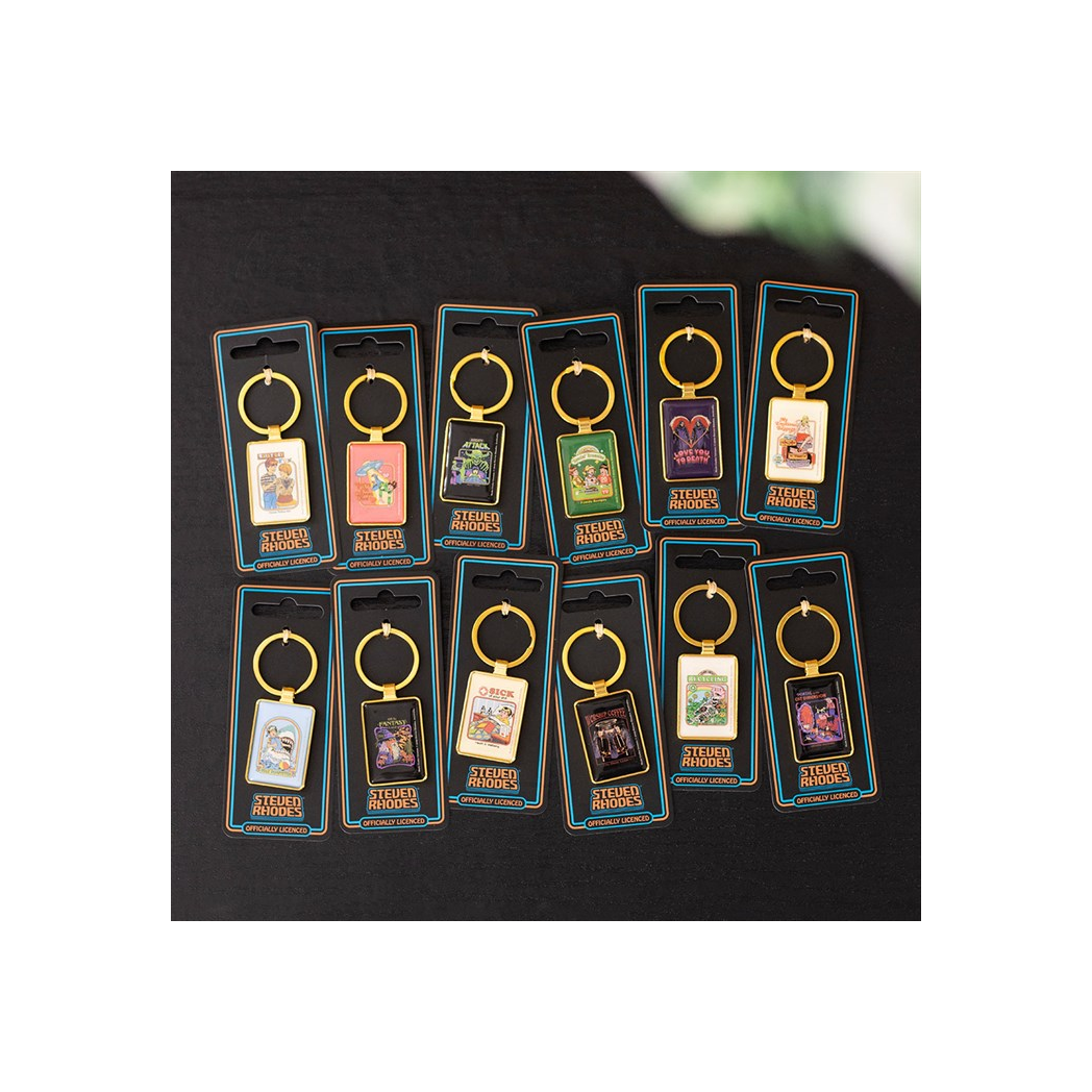 Stay Positive Keyring by Steven Rhodes - Image 6