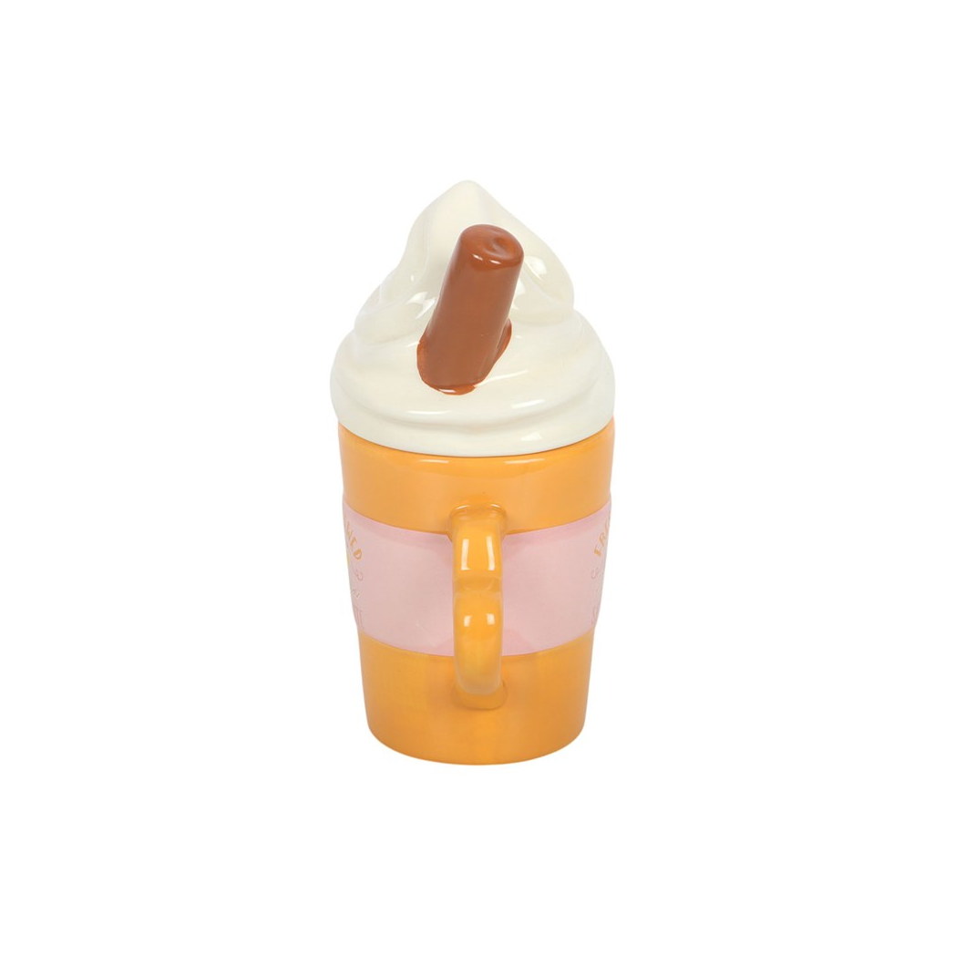 Fresh Brewed Pumpkin Spice Latte Lidded Mug - Image 4