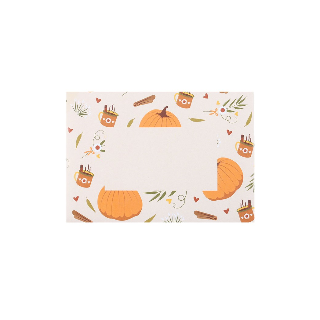 Pumpkin Necklace on Greeting Card - Image 4