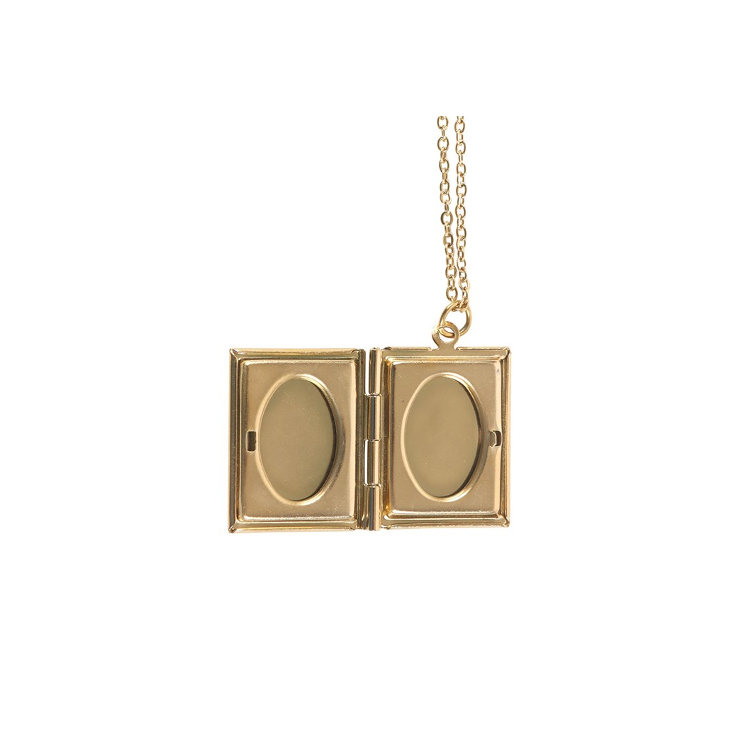 Book Shaped Locket Necklace in Gift Box - Image 4