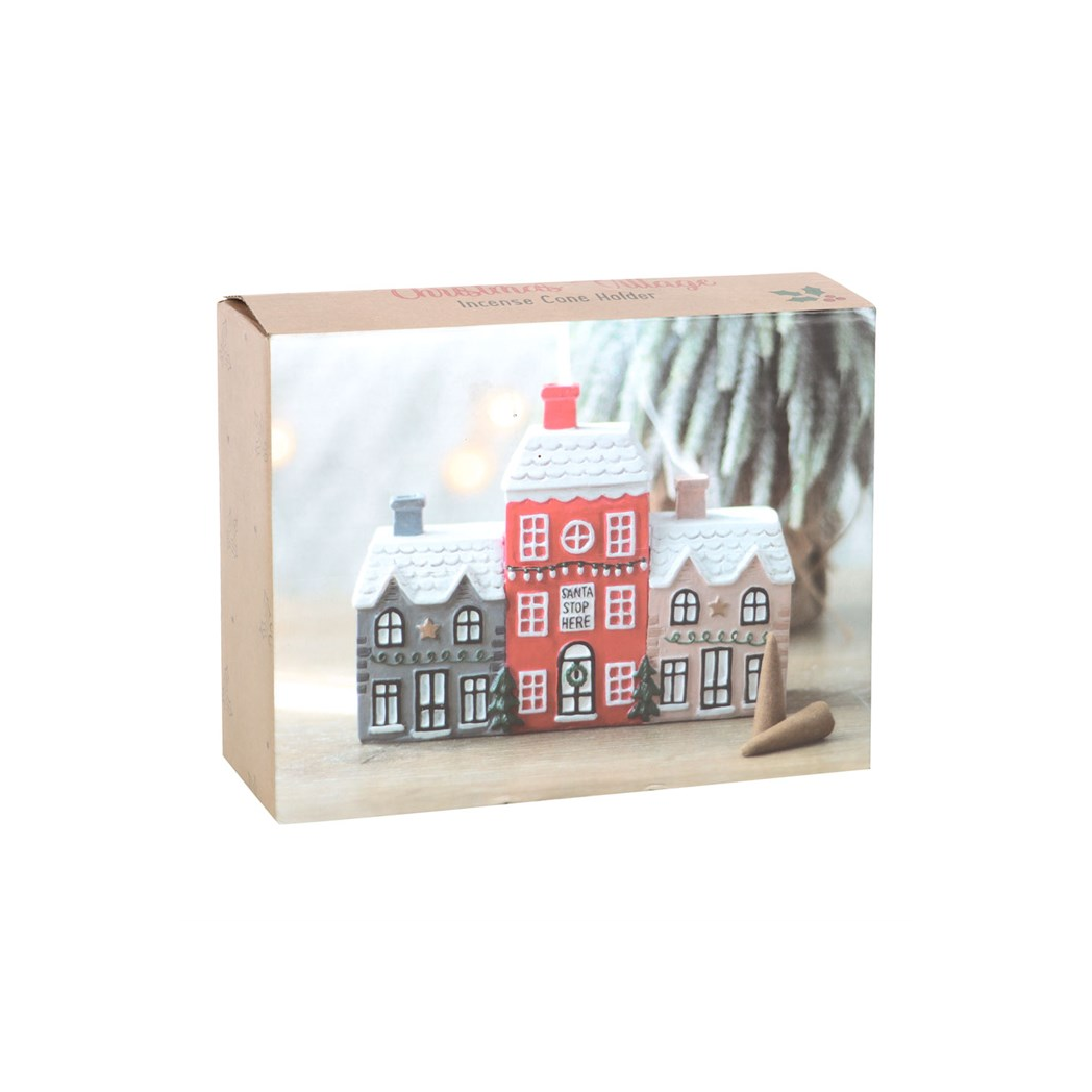 Christmas Village Incense Cone Holder - Image 5