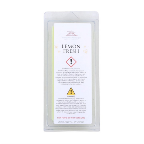 Lemon Fresh 50g Wax Melt Snap Bar